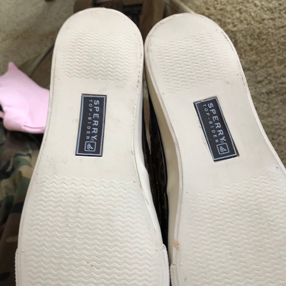 Leopard Sperry Topsiders - Picture 2 of 2